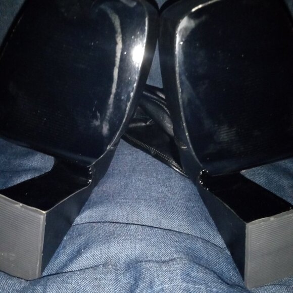 AZALEA WANG " THE ULTIMATE STRUT STRETCH " THIGH HIGH PLATFORM BOOT ( BRAND NEW - Picture 8 of 8